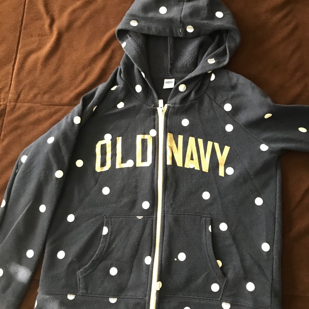 🎁Old Navy Girl hoodie, blue size 10